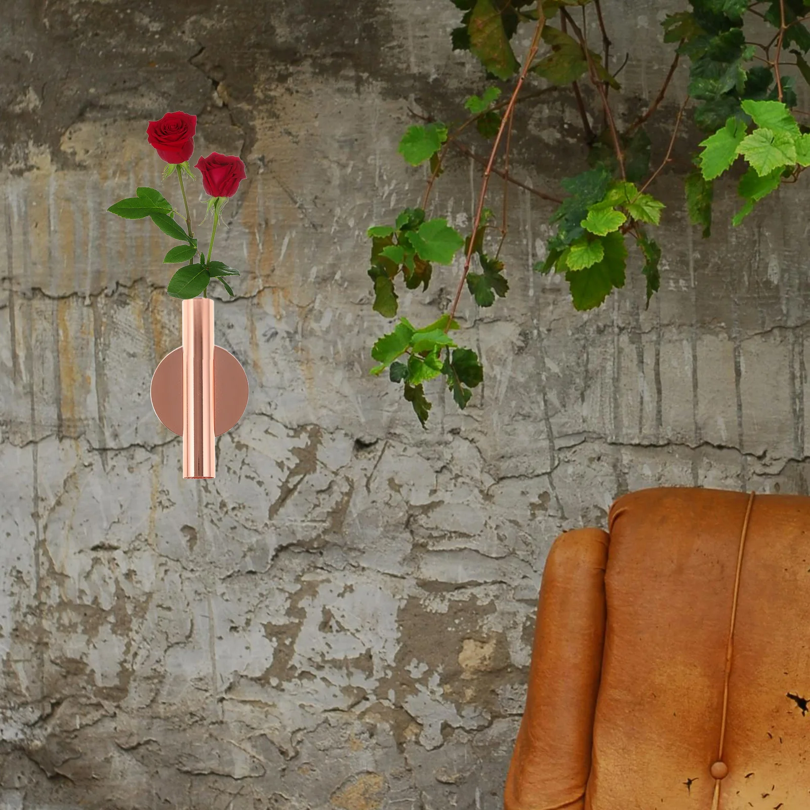 

Iron Wall Hanging Flowerpot Rustic Front Door Hanging Plant Basket Artificial Planter Home Wall Decoration Dry Flower Holder