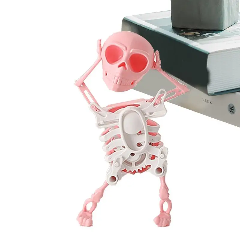 

Swing Skeleton Figure Toy Funny Clockwork Skeleton Figure Toy Cool And Fun Wind-Up Rocking Toy For Work Area Home School And