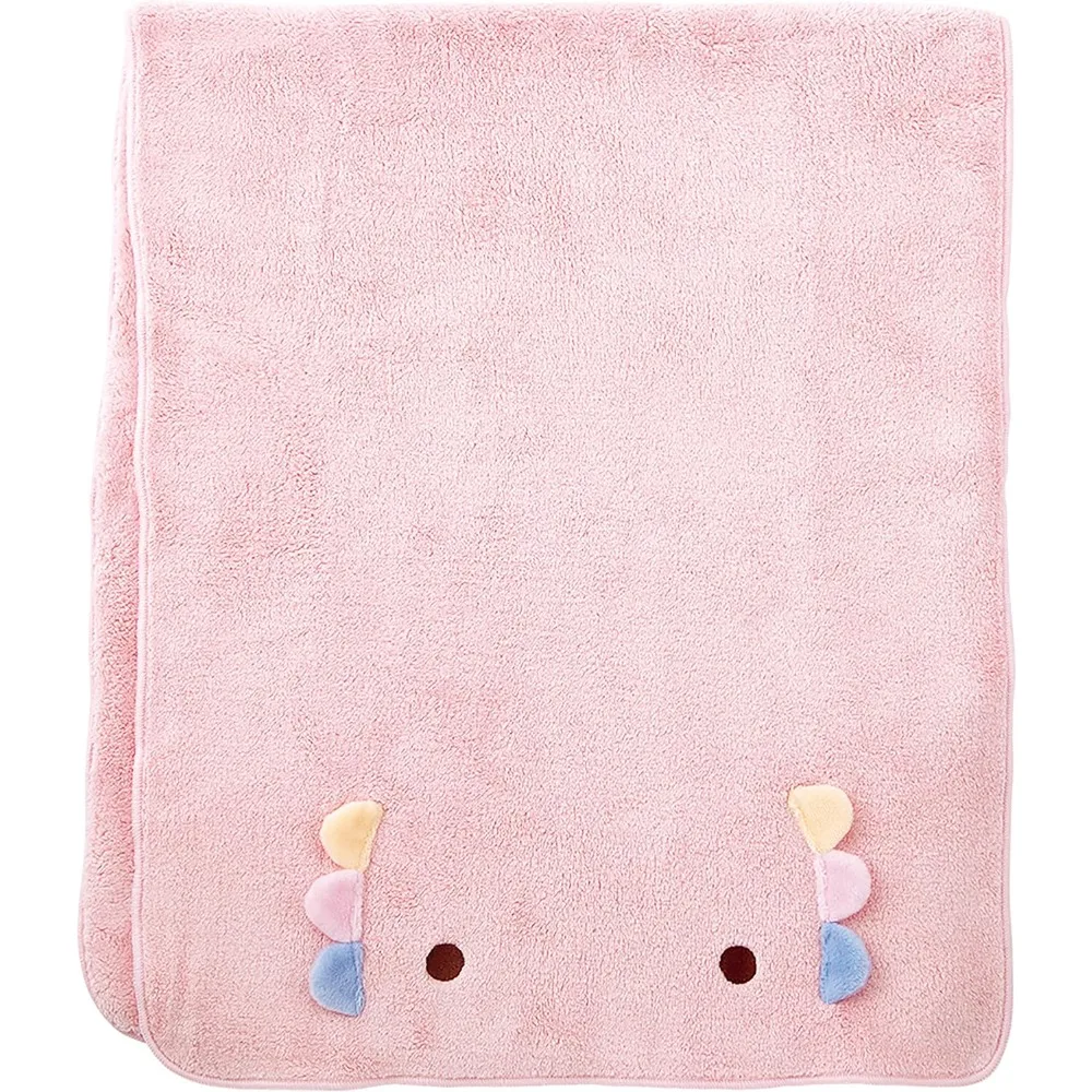 Libuhahato 17811-23 Asciugamano per asciugare i capelli, Cetrioli Animali, Wooper, Lunghezza totale Circa. 39,4 pollici (100 cm), Assorbente