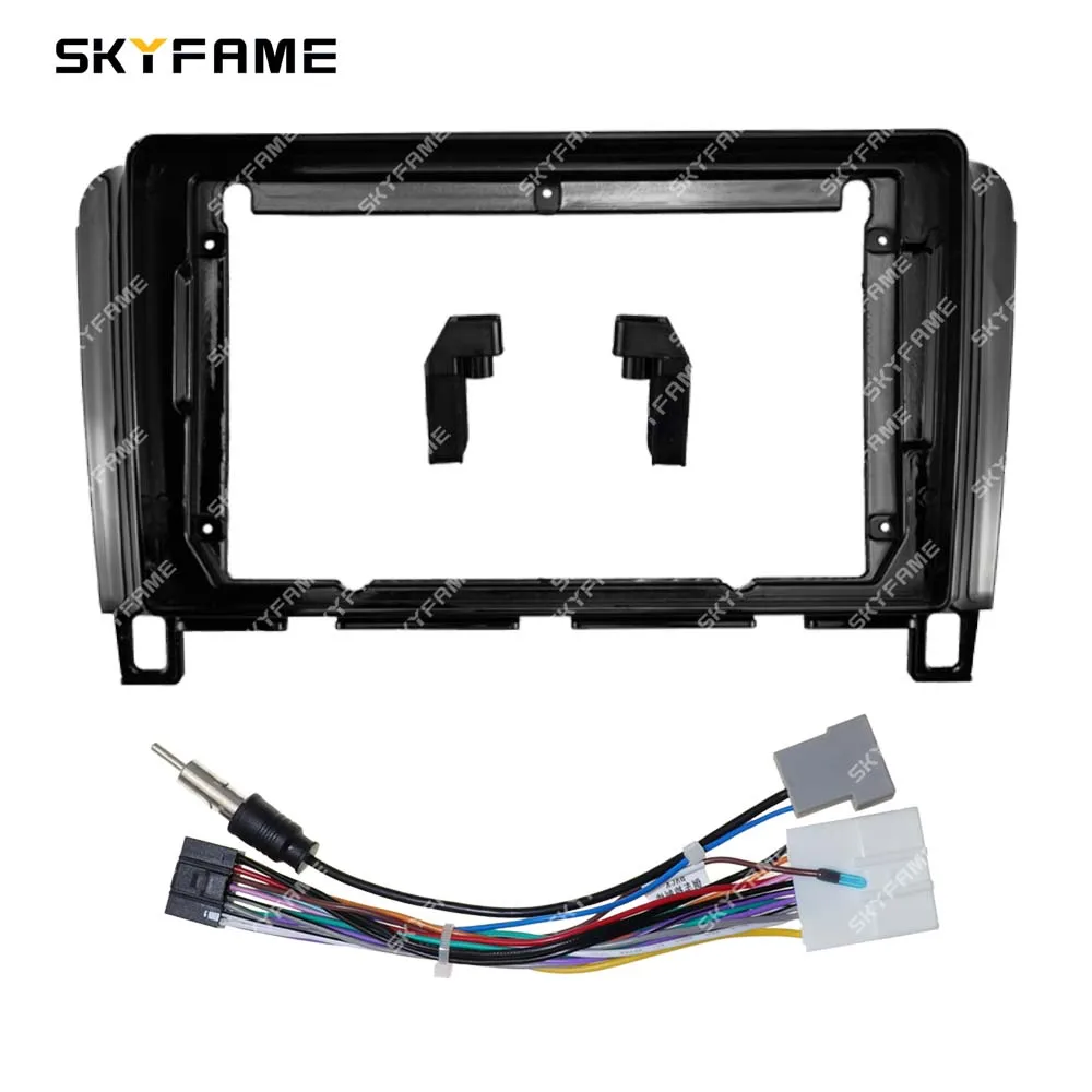 SKYFAME รถกรอบ Fascia อะแดปเตอร์ถอดรหัส Android วิทยุ Dash ชุดแผงติดตั้งสําหรับ Nissan Serena 4 C26