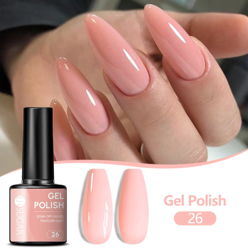 UR SUGAR 7ML Nagellak Fresh Macaron 107 Kleuren Alles voor Manicure Semi Permanente Soak Off LED UV Langdurige Nagelkunst Lak