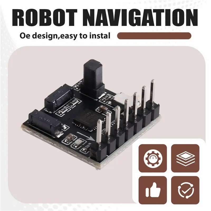 Y22A-RM3100 IIC And SPI Communication Enabled Three-Axis Magnetometer Module High Magnetic Interference Resistance