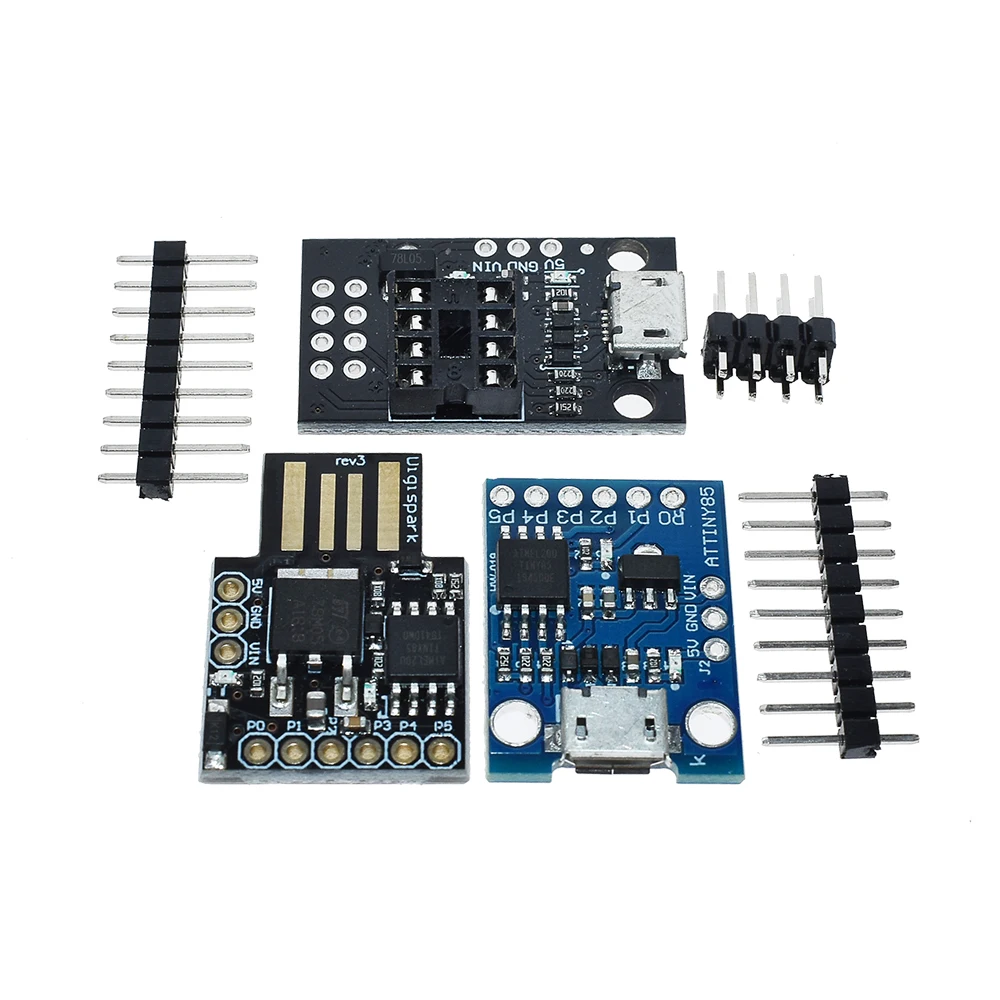 ATTINY85 TINY85 module official Blue Black Digispark Kickstarter Micro Development Board for Arduino IIC I2C USB