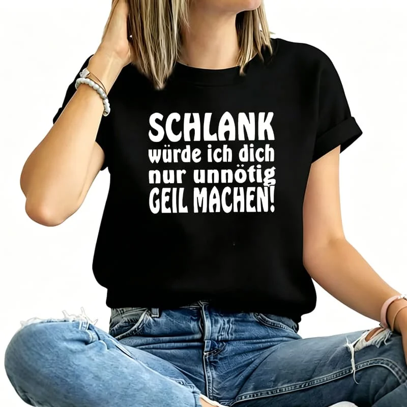 I Won'T Bother Making You Unnecessarily Cool Women's T-Shirt 100% Cotton Funny Graphic Short Sleeve Tee Novelty Shirt Casual Crew Neck Top S-5Xl