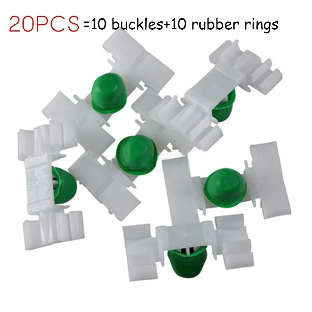 A Set Car Door Fender Moulding Trim Clip 51131960054 for BMW E32E36 E46 E90 E91 325 328 323 330 Auto Replacement Accessories