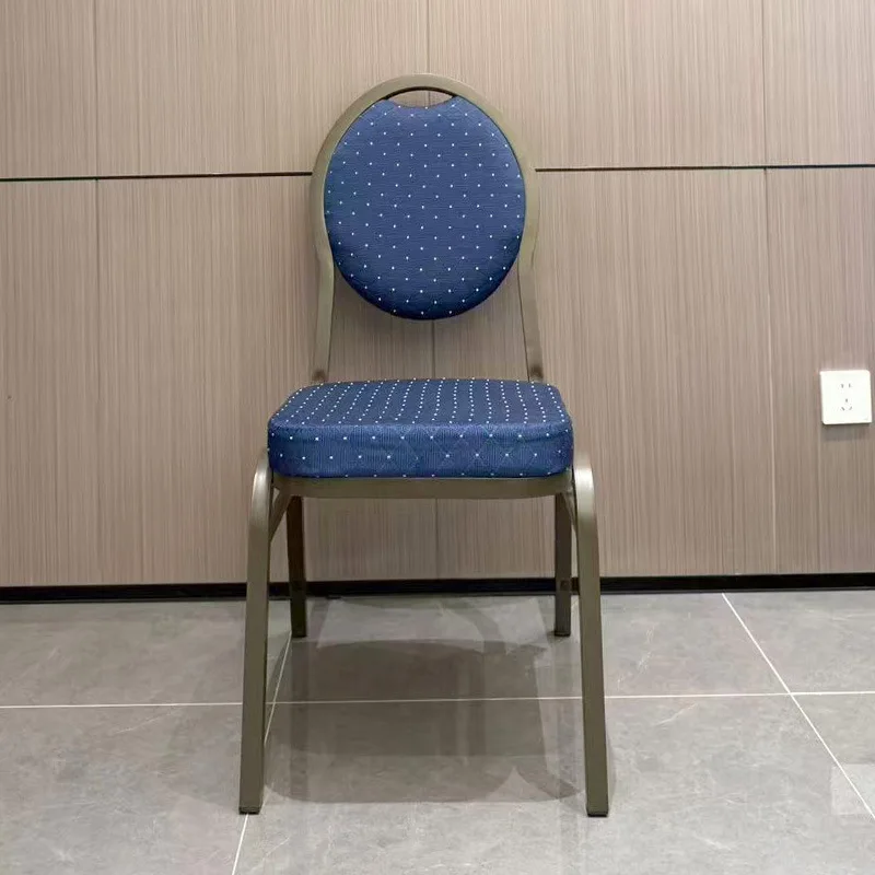 

Hotel Chair Aluminum Banquet Chair Wedding Event VIP Chair Training Conference Restaurant Backrest High Banquet Special