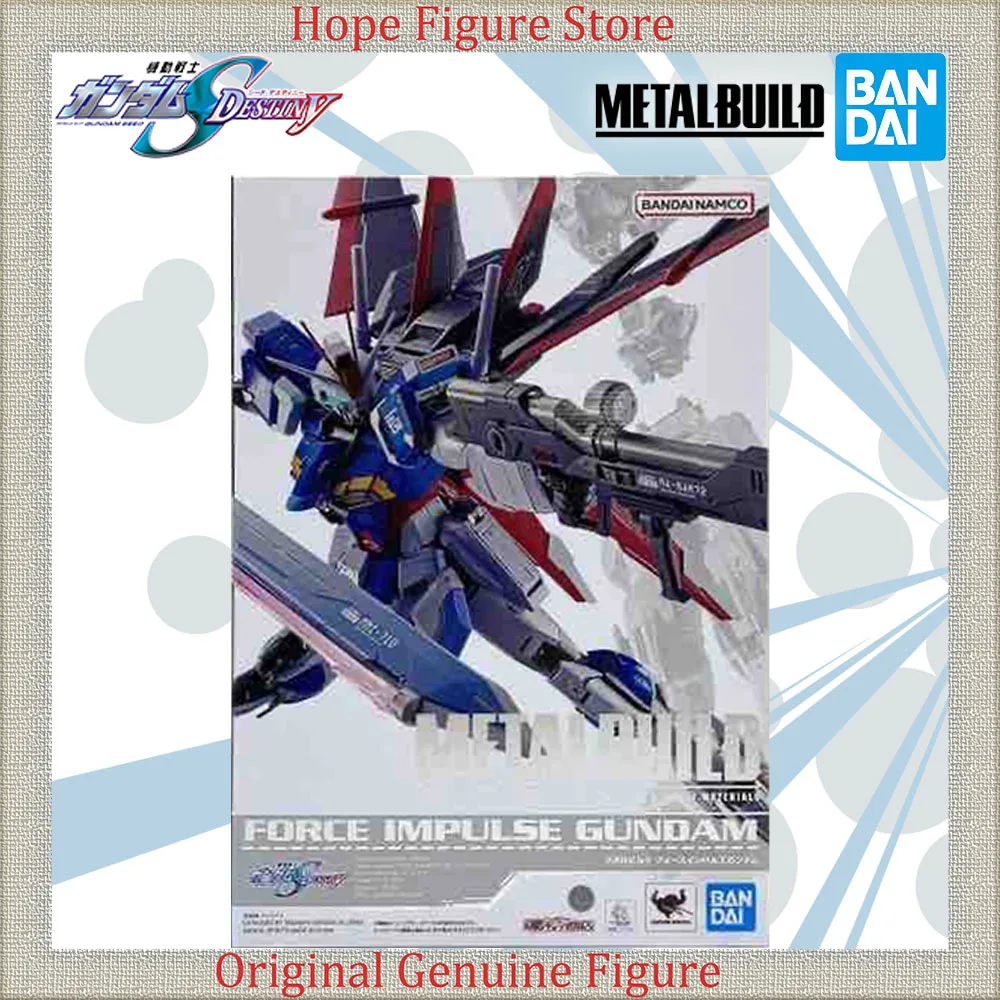 

Официально лицензированная фигурка BANDAI METAL BUILD Force Impulse Gundam, аниме-фигурка мобильного костюма Gundam SEED DESTINY, модель-игрушка