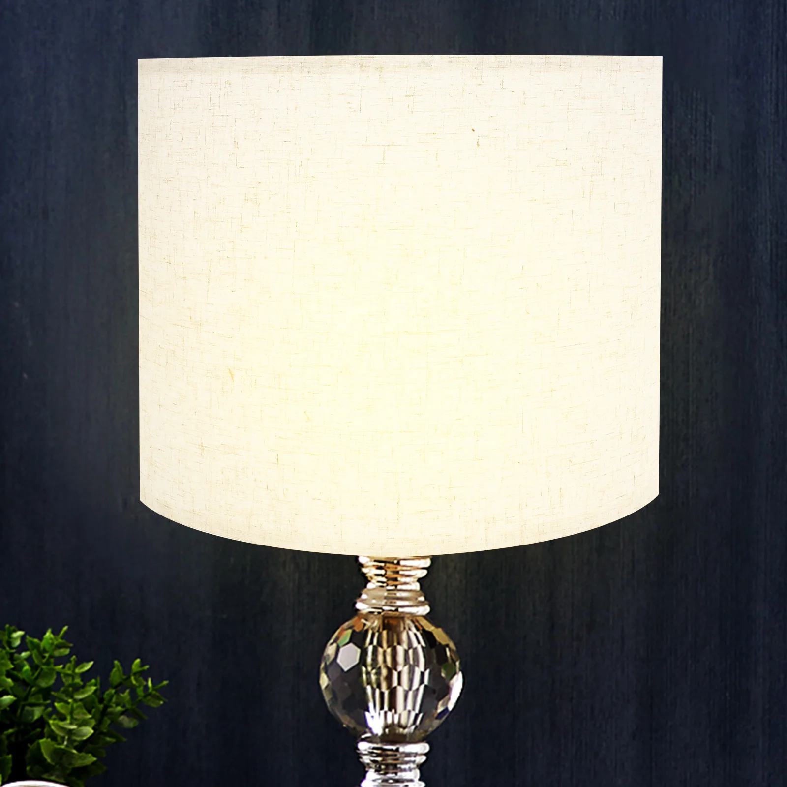 

Lamp Shades Triangular Detachable Linen Light Shade for Floor Desk Cloth Lampshade Bedroom Living Room Table Cover