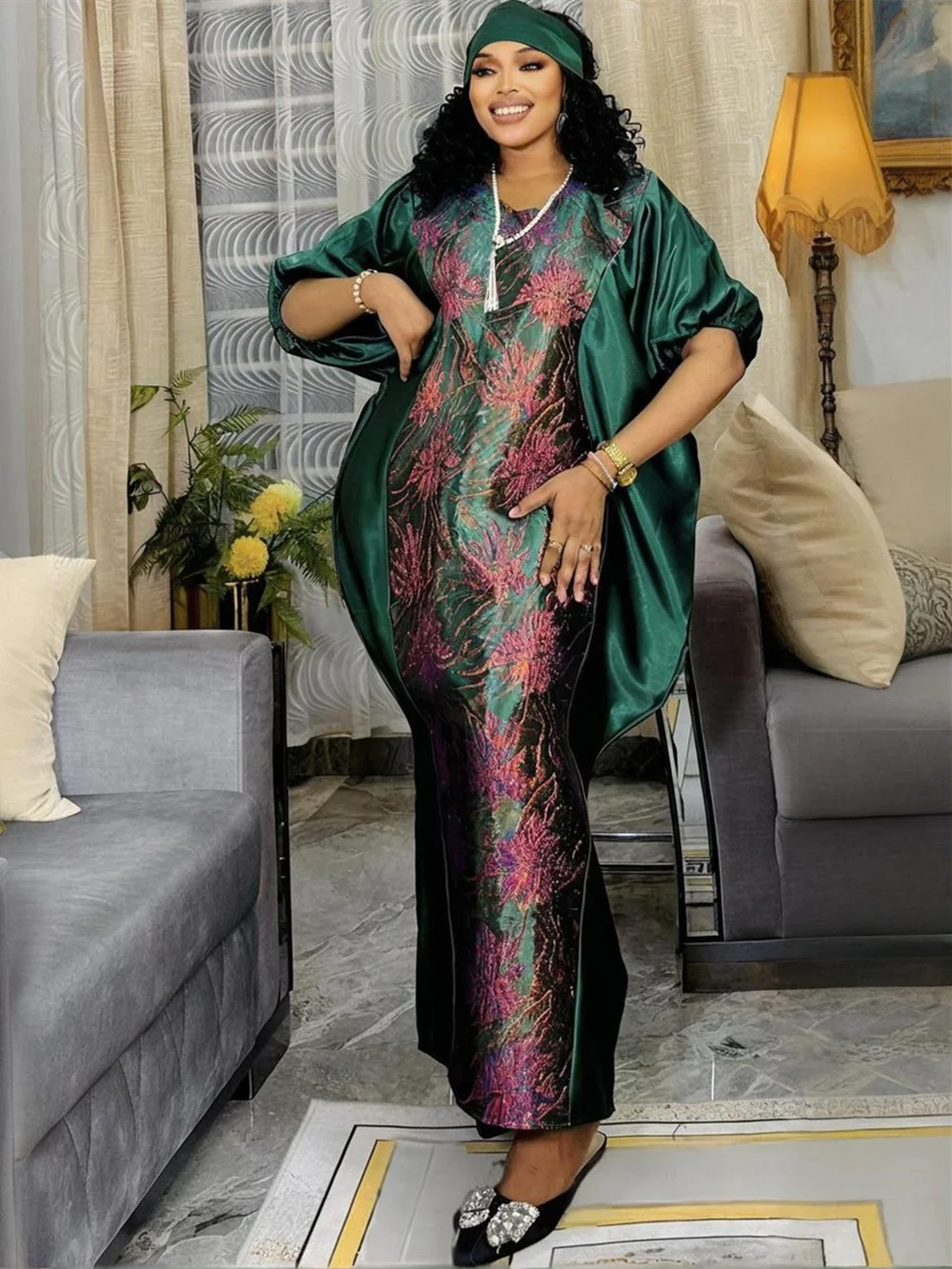 

African Dresses for Women Traditional Africa Clothing Dashiki Ankara Outfits Gown Abayas Robe Muslim Kaftan Maxi Long Dress 2025