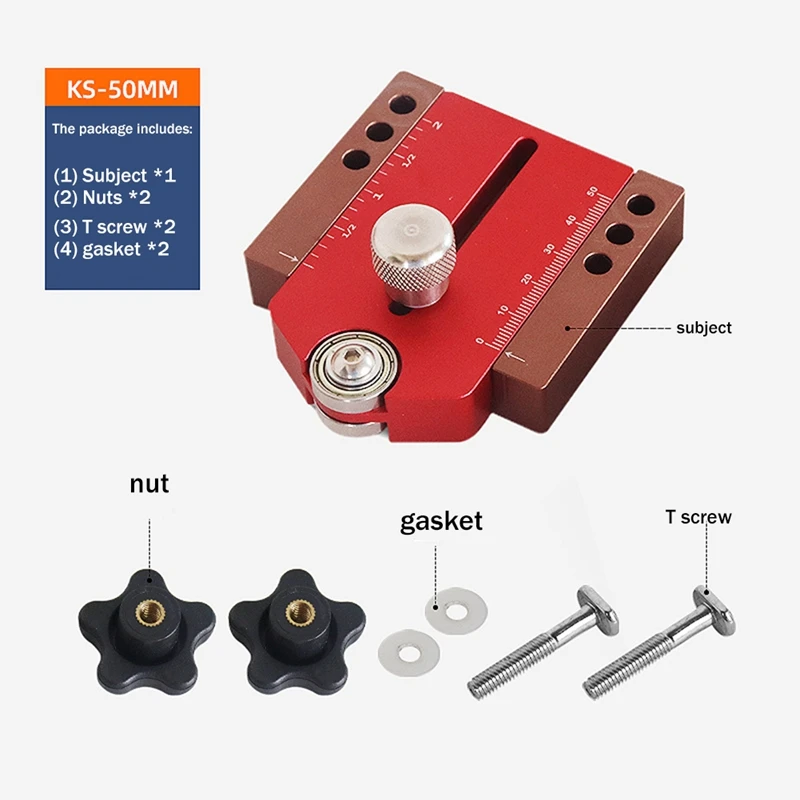 Repeat Narrow Strip Cuts Guide Tool For 3/4Inch X 3/8Inch Slots Strip Cuts Guide Tool With Adjustable Roller