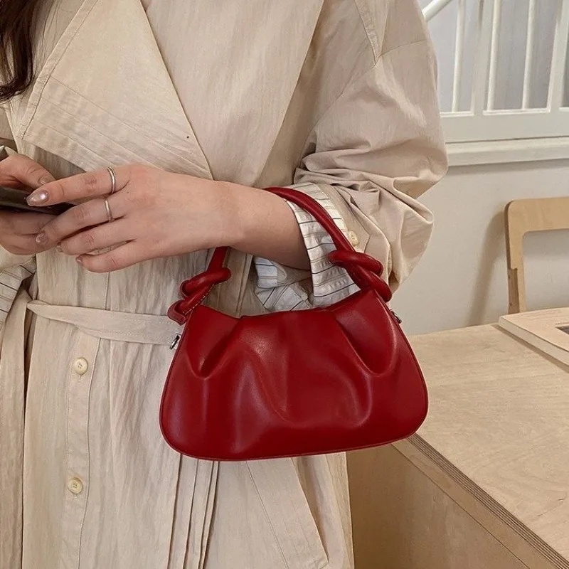 

Миниатюрная кожаная сумка-кроссбоди для повседневного использования, высококачественная, в парижском классическом винтажном стиле, повседневная простая сумка-тоут, маленькая портативная женская сумка для улицы