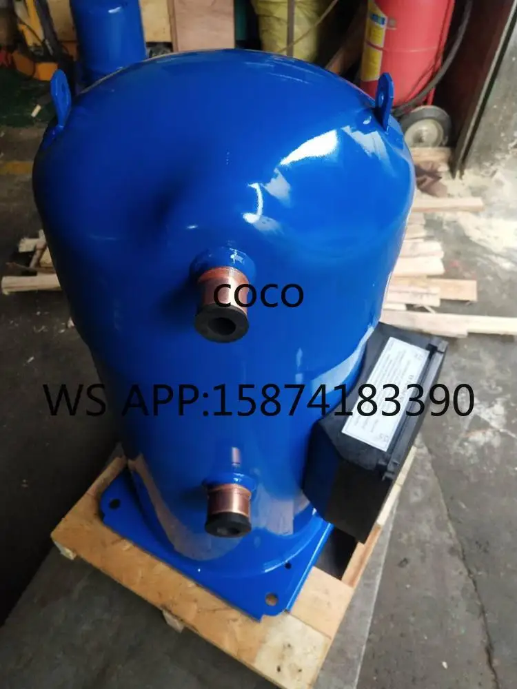 R22 Refrigerant 12HP Scroll Inverter Compressor SM147A4ALB Stainless Steel for Farm AC System