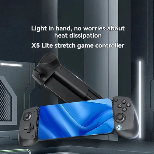 Controlador de juegos móvil 3C Electron para Gamesir X5 Lite, Joystick de efecto Hall para Android y Iphone, mando portátil cian, para Gam