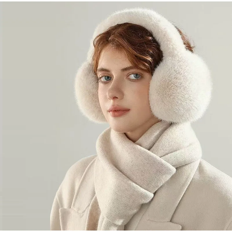 الصلبة لينة أفخم الأذن الدفء الشتاء غطاء للأذنين للنساء الرجال موضة في الهواء الطلق إيرفلاب حماية الأذن يفشل غطاء للأذن #1