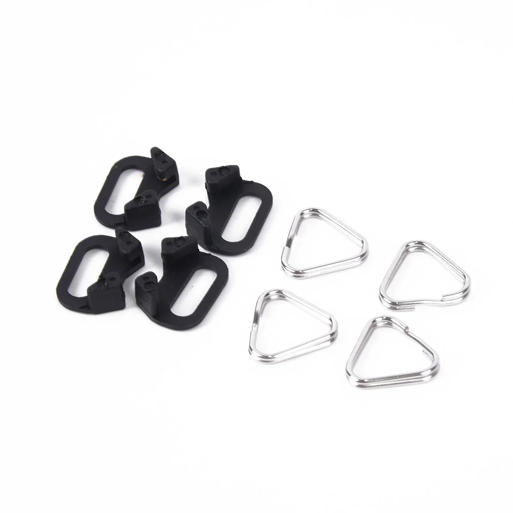 4pcs Triangular Split Rings For Camera Back Belt Strap Buckle Camera Strap Triangle Split Ring Adapter For Fuji/Nikon/Canon  New