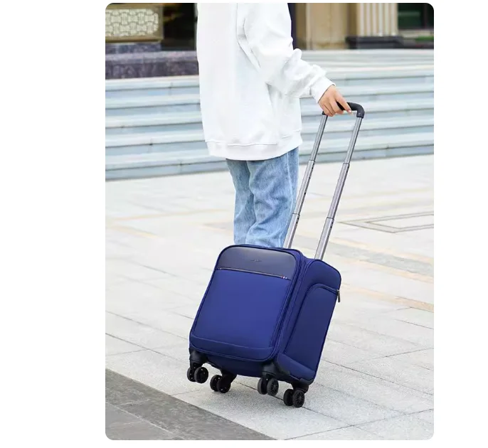 

Men underseat suitcase Trolley Bag 16" Rolling Luggage Suitcase Men Short Trip Boarding Trolley Carry On hand Luggage Suitcase
