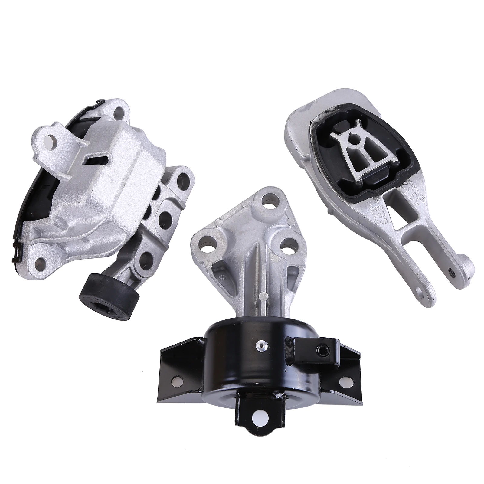 

3Pcs Engine Motor Mount, Transmission Mount, and Torque Strut Mount, Compatible with 2013-2016 Chevrolet Sonic, Part Numbers: A5