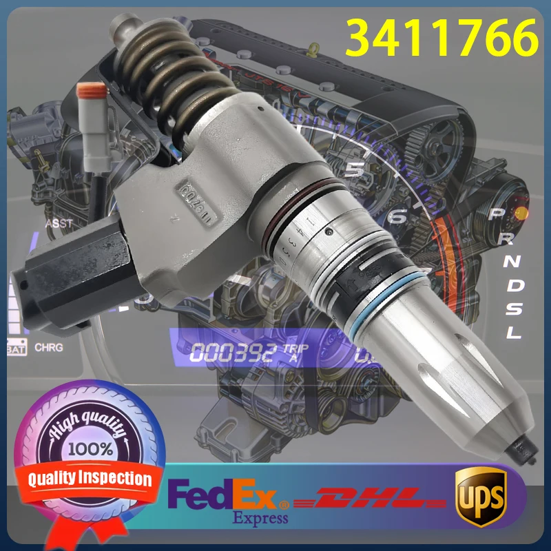 

3411766 3088178 3411764 High Quality Common Rail Diesel Fuel Injector for Cummins N14 Series Diesel Engine Injector