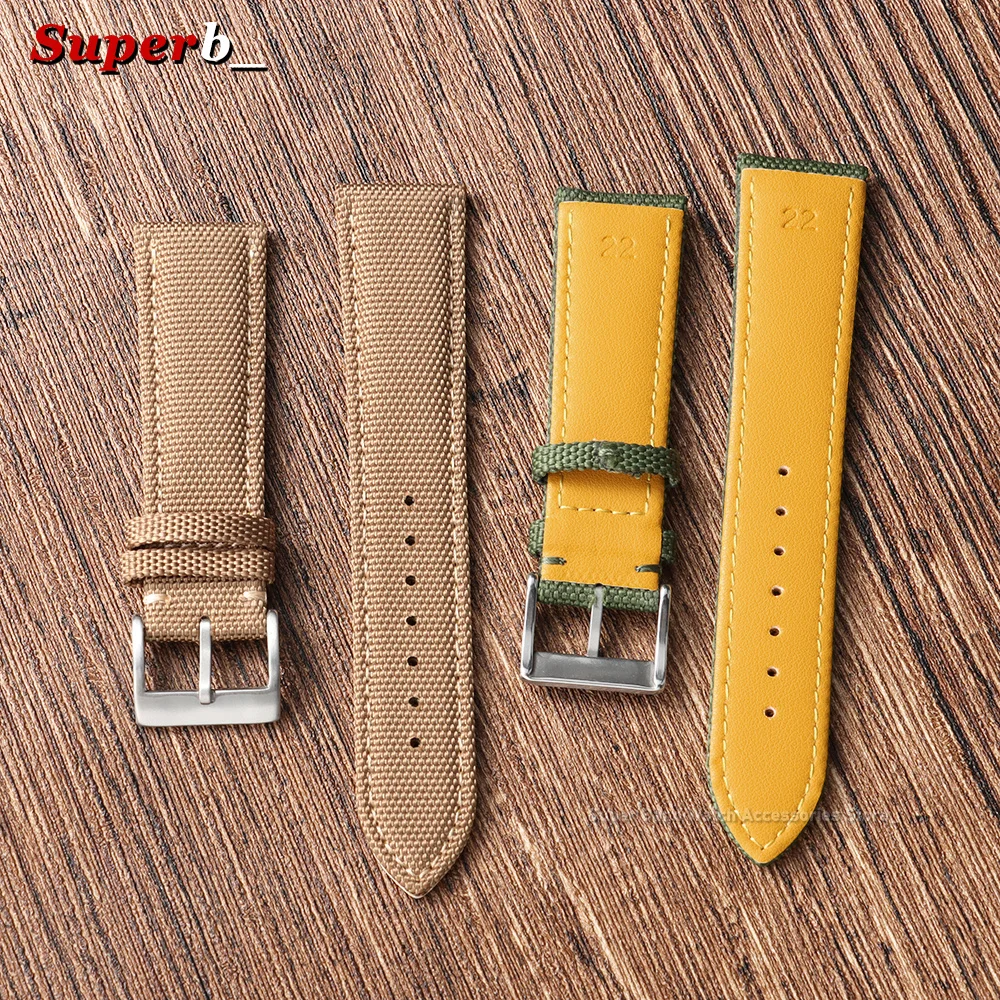 Tali Jam Tangan Nilon Kain Lay - Canvas Strap Watch ulasan dan harga