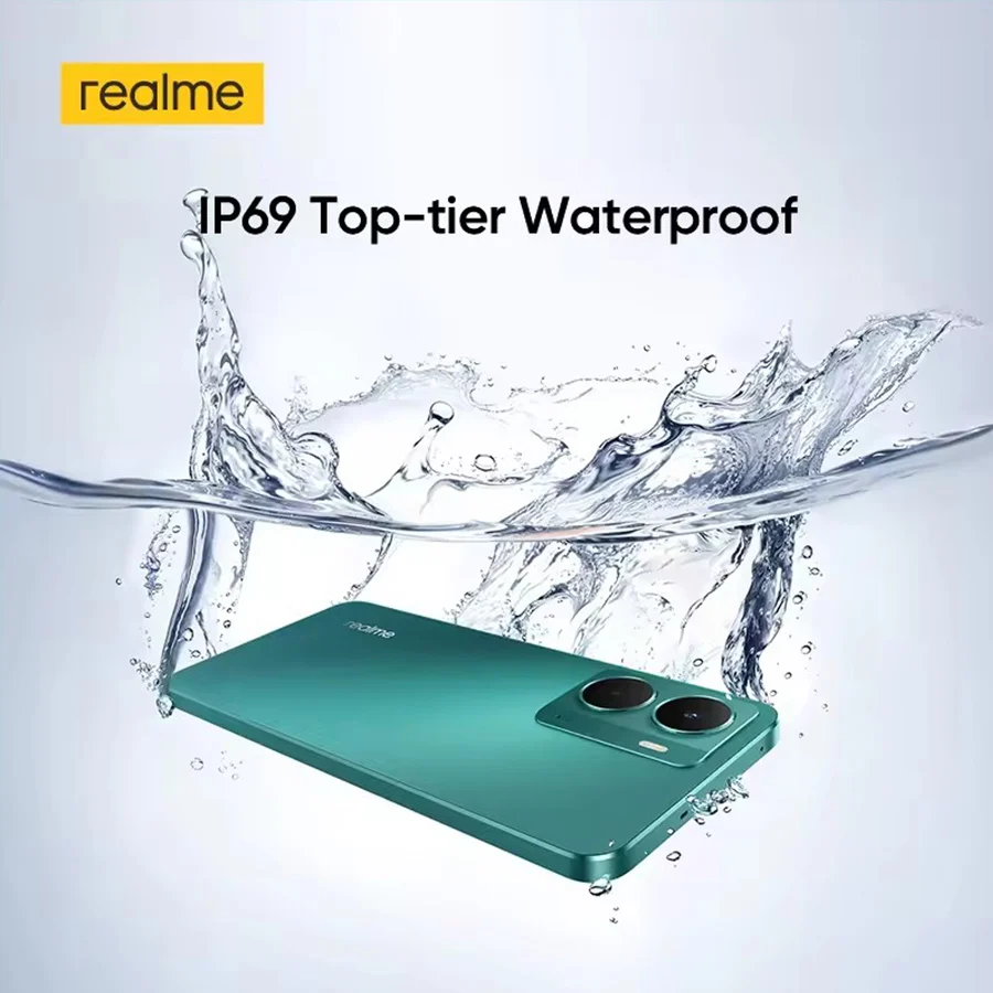 هاتف ذكي Realme P3 5G معالج Snapdragon 6 Gen 4 5G بطارية 6000 مللي أمبير في الساعة شاشة AMOLED 6.67 بوصة 120 هرتز شحن 45 وات