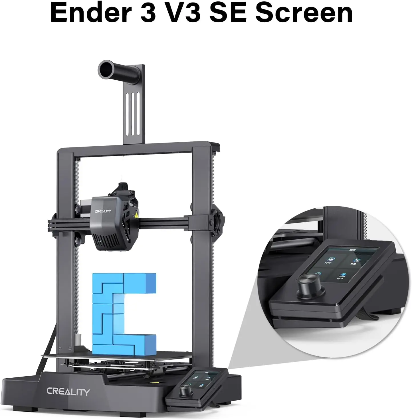 Creality original Ender-3 V3 SE Display Kit 3.2 inch_Knob_320