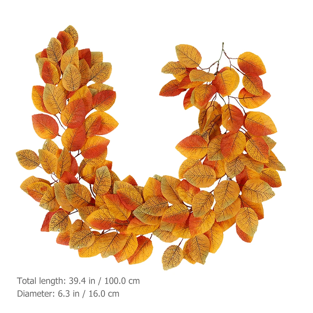 

Magnolia Leaf Decor Fall Thanksgiving Home Hanging Fabric Home Hanging Decor Vine Space Warm Room Garden Party