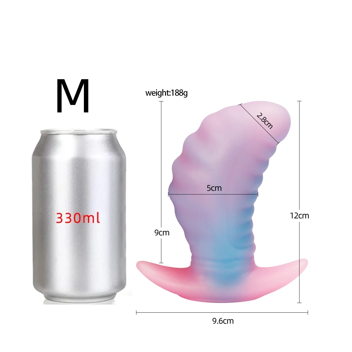 Comfortable Silicone Anal Plug Soft Anal Dilatation Sex Toy_voghion.com