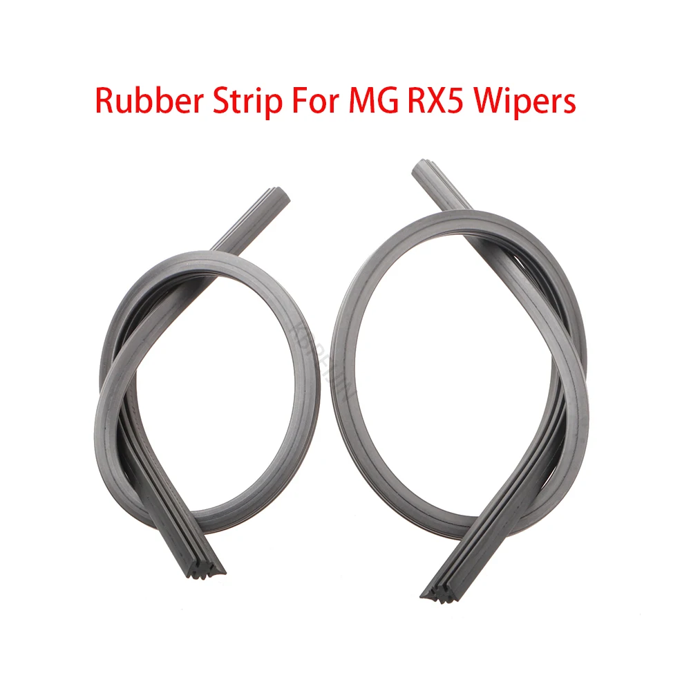 1Set Car Wiper Refill Rubber Strip 17" 24" For MG RX5 2019 2020 2022 2023 Wipers Blade Accessories