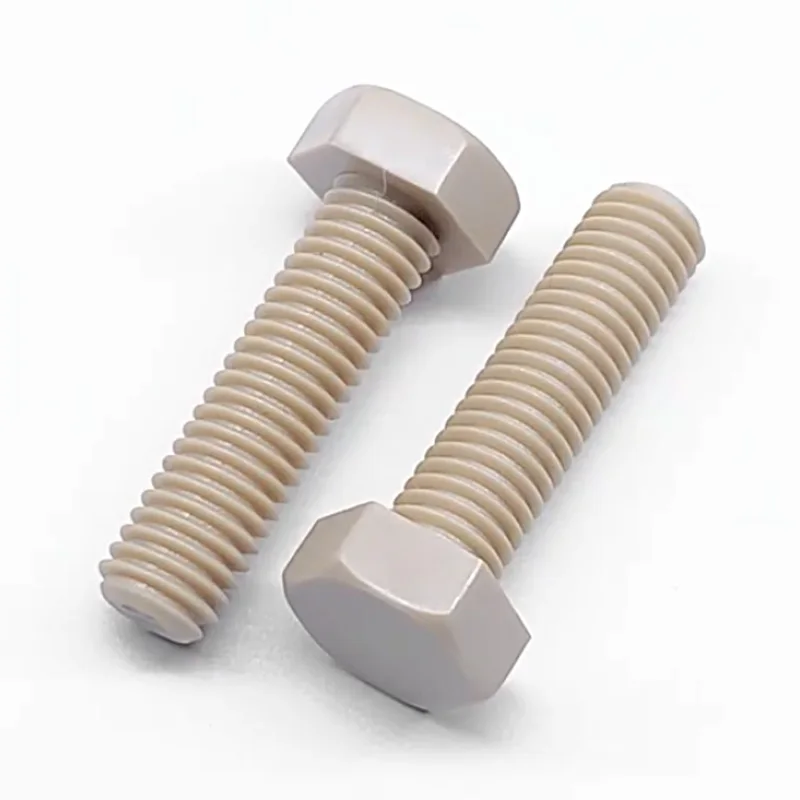 1/2PCS PEEK Plastic High Strength High Temperature Hexagon Socket Cap Head Allen Screws M2 M2.5 M3 M4 M5 M6 M8 M10
