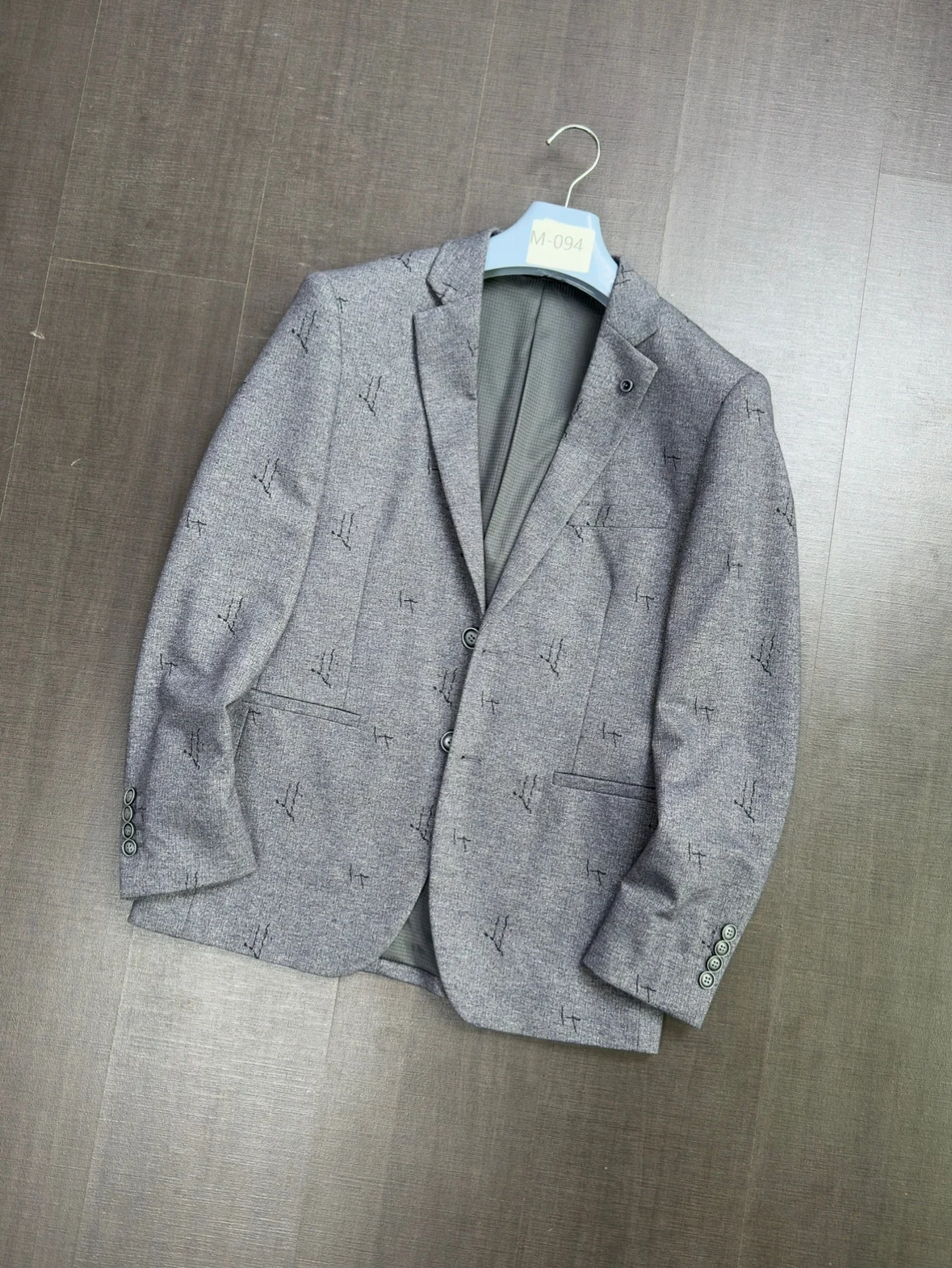 بدلة Busin كاجوال للرجال بقصة ضيقة Jaet لموسم الخريف من ألياف البوليستر حامل Sle طويل Sve لون نقي النسخة الكورية