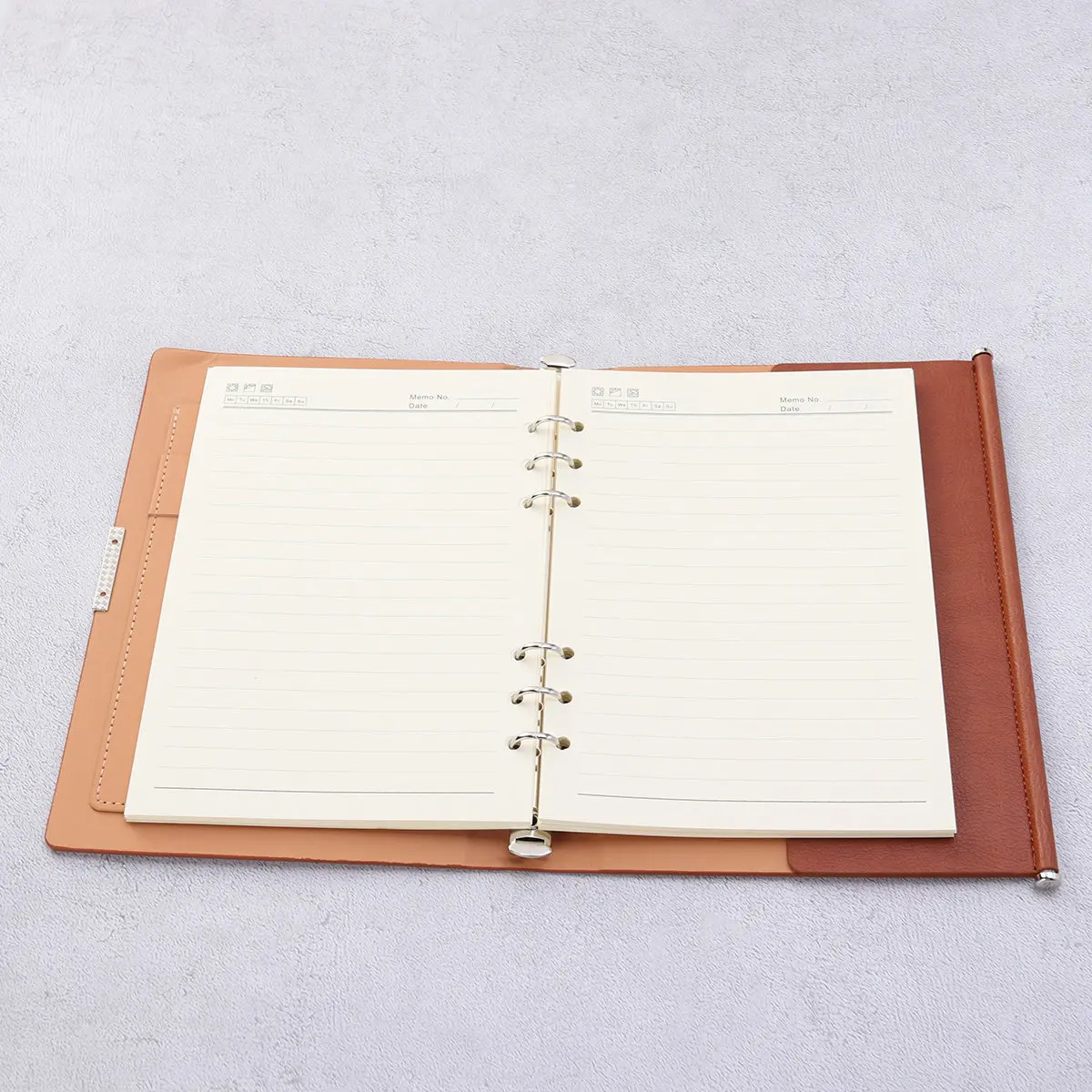 

PU Notebook A5 Size Pocket Journal for Travel Diary Creative Writing Sketching Students Office Workers Teachers Eco