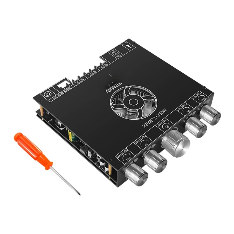 

2.1 Channel TPA3251 Bluetooth Power Amplifier Board Module High Bass Subwoofer 220W * 2 + 350W Ultra 7498E