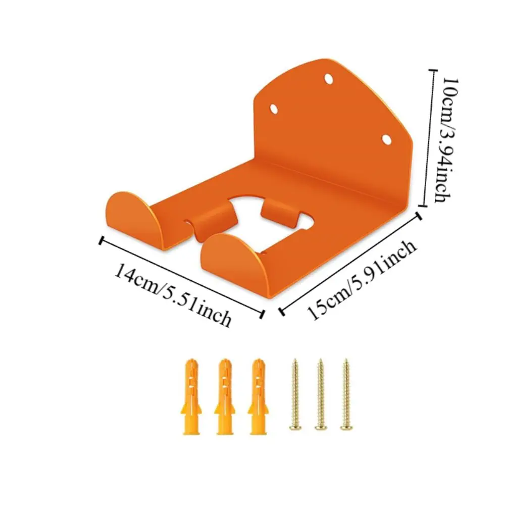 Edelstahl Trimmer Rack Unkraut Whacker Halter Orange Gras Trimmer Rack Garage Lagerung Eisen Power Werkzeug Aufhänger Organizer