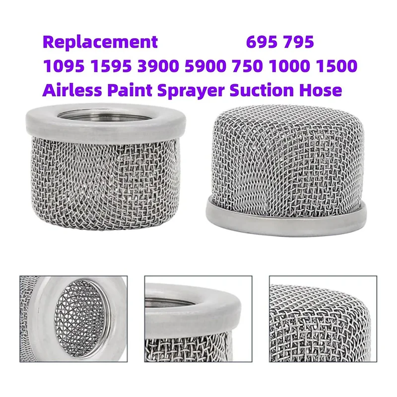 

181072 287032 244067 Набор экранов безвоздушного распылительного фильтра для Graco 695 795 1095 1595 3900 5900 7900 Сменные аксессуары для распылителя-