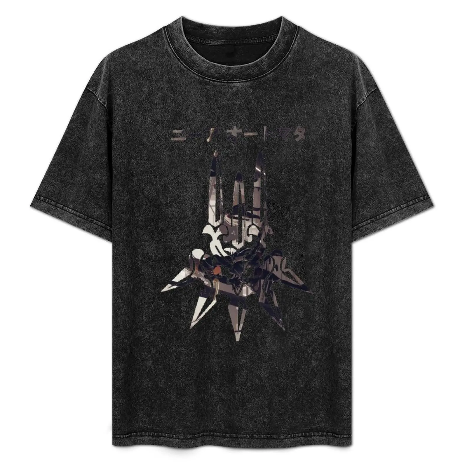 

NieR Automata Yorha art T-Shirt graphics blanks plus size clothes graphic t shirts luxury clothes men