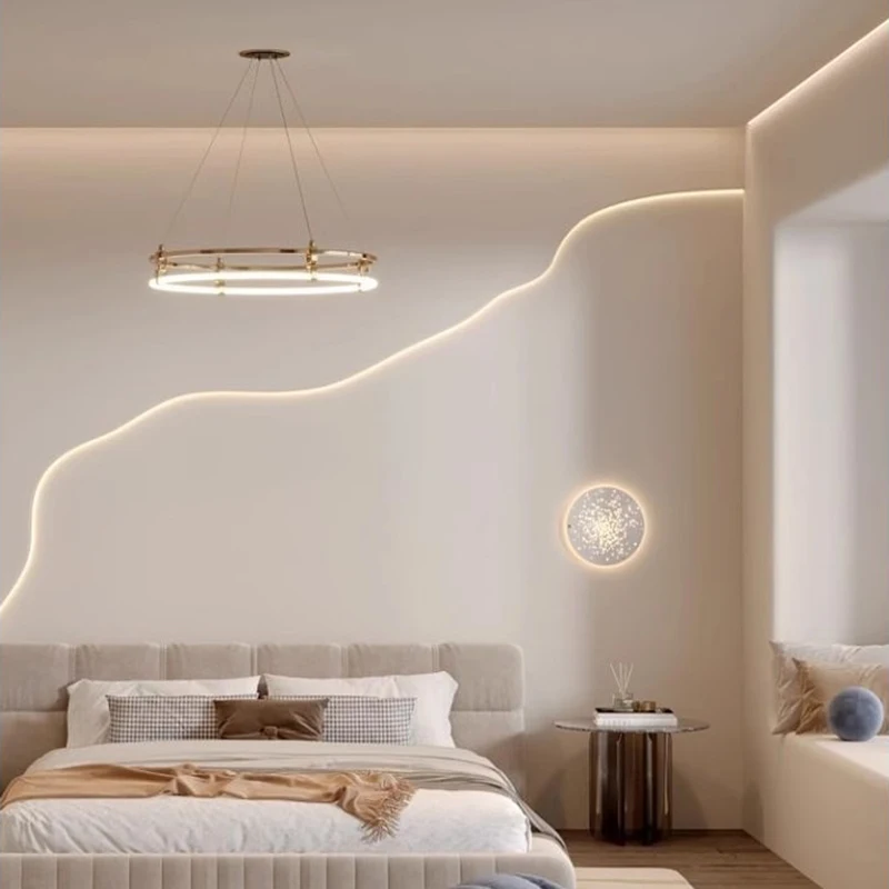 Led Neon tali tabung tahan air Diy fleksibel silikon pita Diffuser untuk Ws2812B 5050 Led Strip cahaya rumah Linear dekorasi pencahayaan