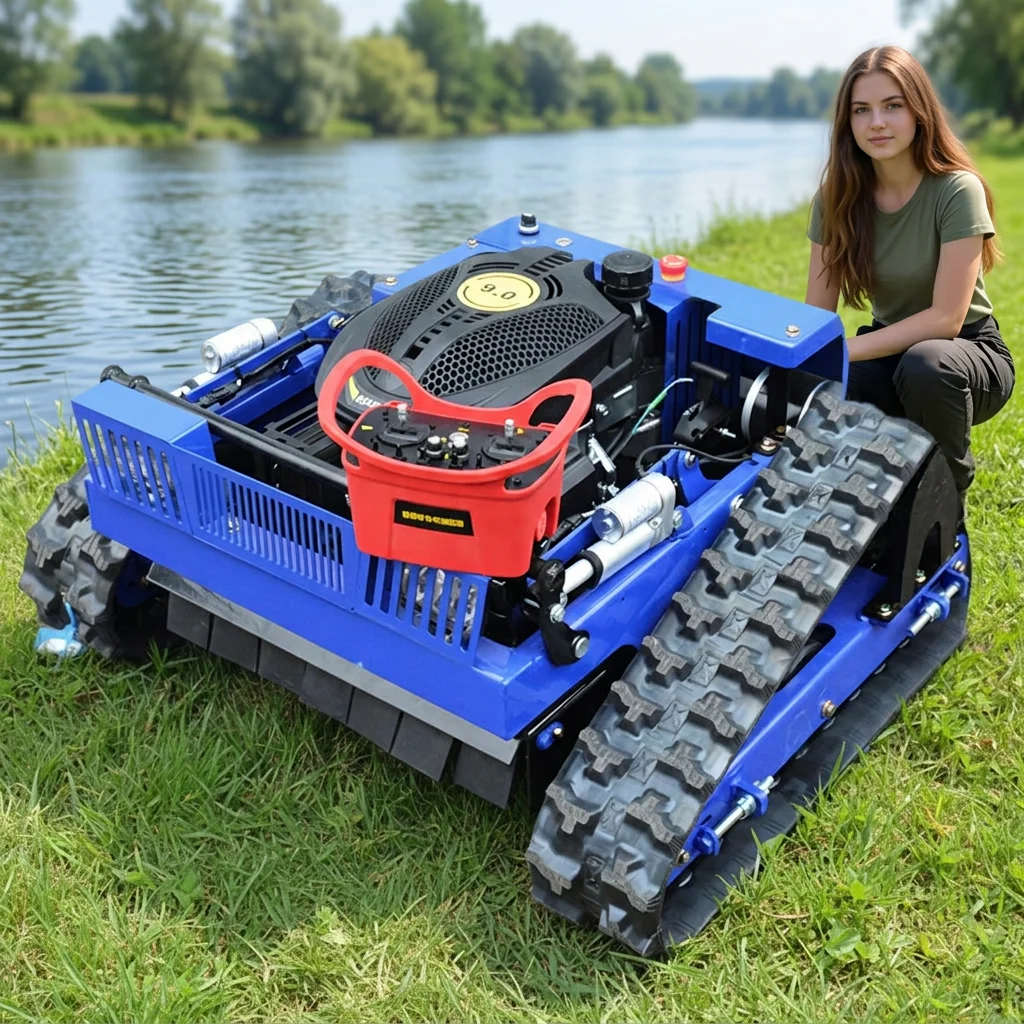 

Brand New, Factory Direct Sales, Remote-controlled Lawnmower, Suitable for All Terrains, CE Certified, DIY.