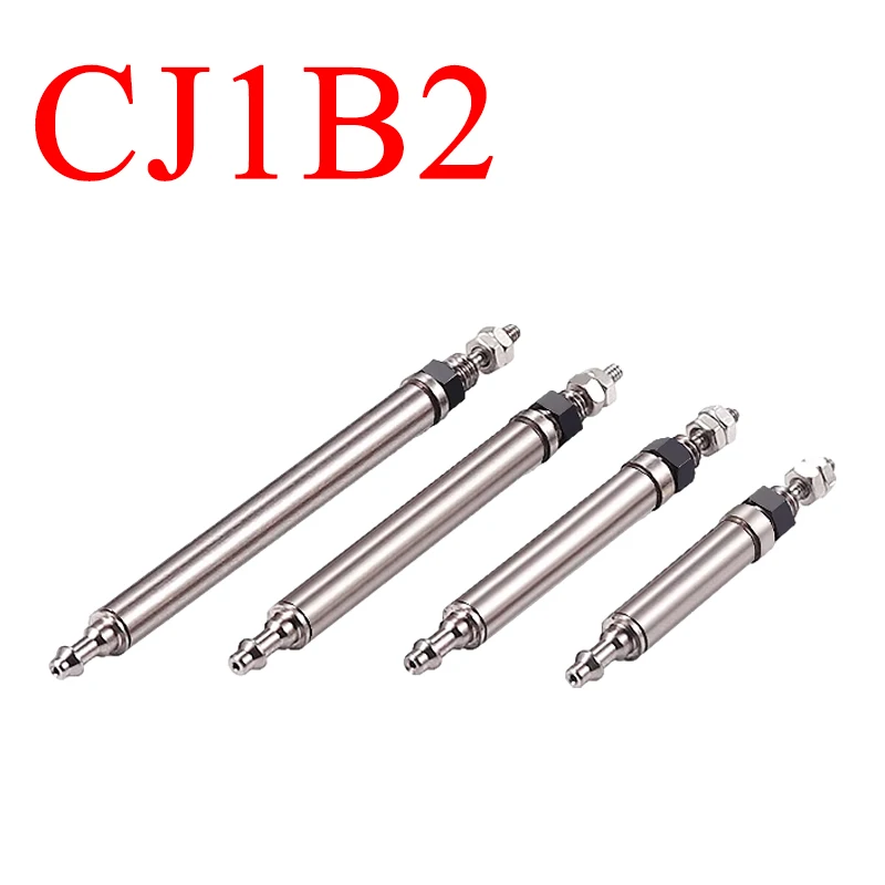 

CJ1B2 Bore Size 2.5mm Single Acting Spring Return Stainless Steel Compact Pin Air Cylinder Pneumatic Cylinder