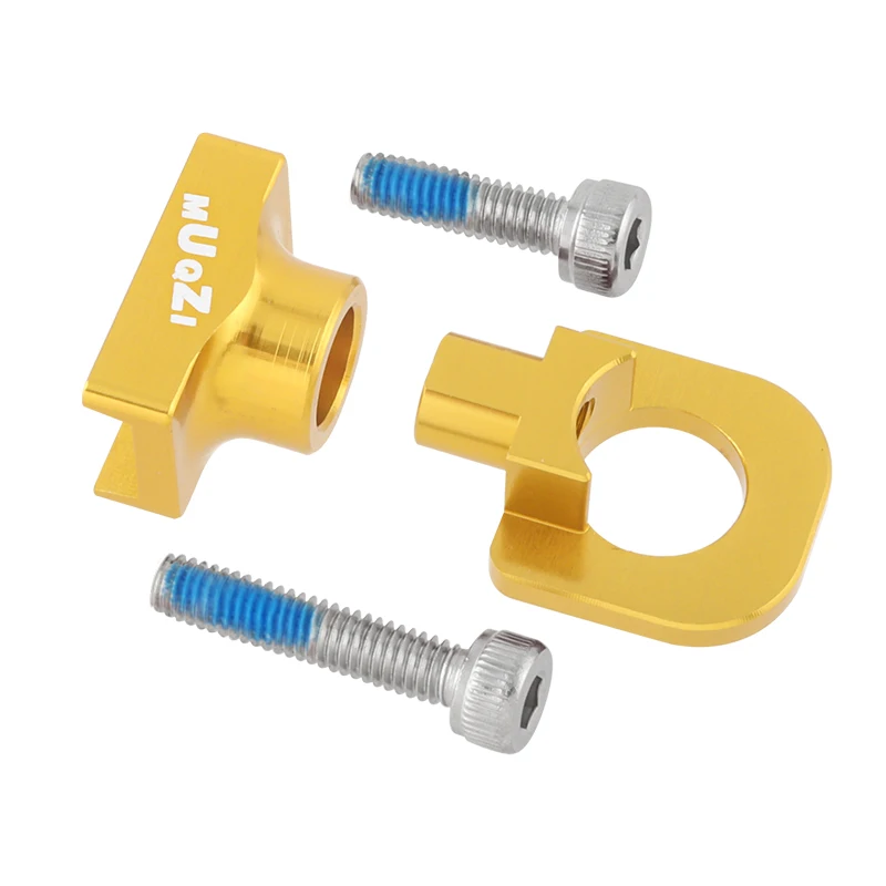 MUQZI Bicycle Chain Adjuster Tensioner For  Folding Fixed Gear Single Speed Bike Chain Adjuster Screw Bolt