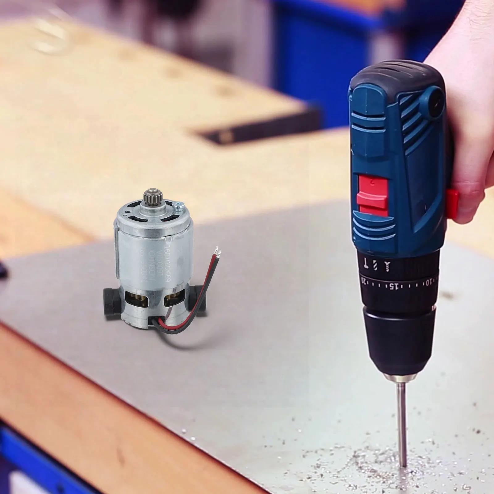 

Двигатель 160702266N 18В 16 зубьев для Bosch GSR180LI GSB180LI GSR18V21 GSB18V21, совместимая запчасть для электроинструмента