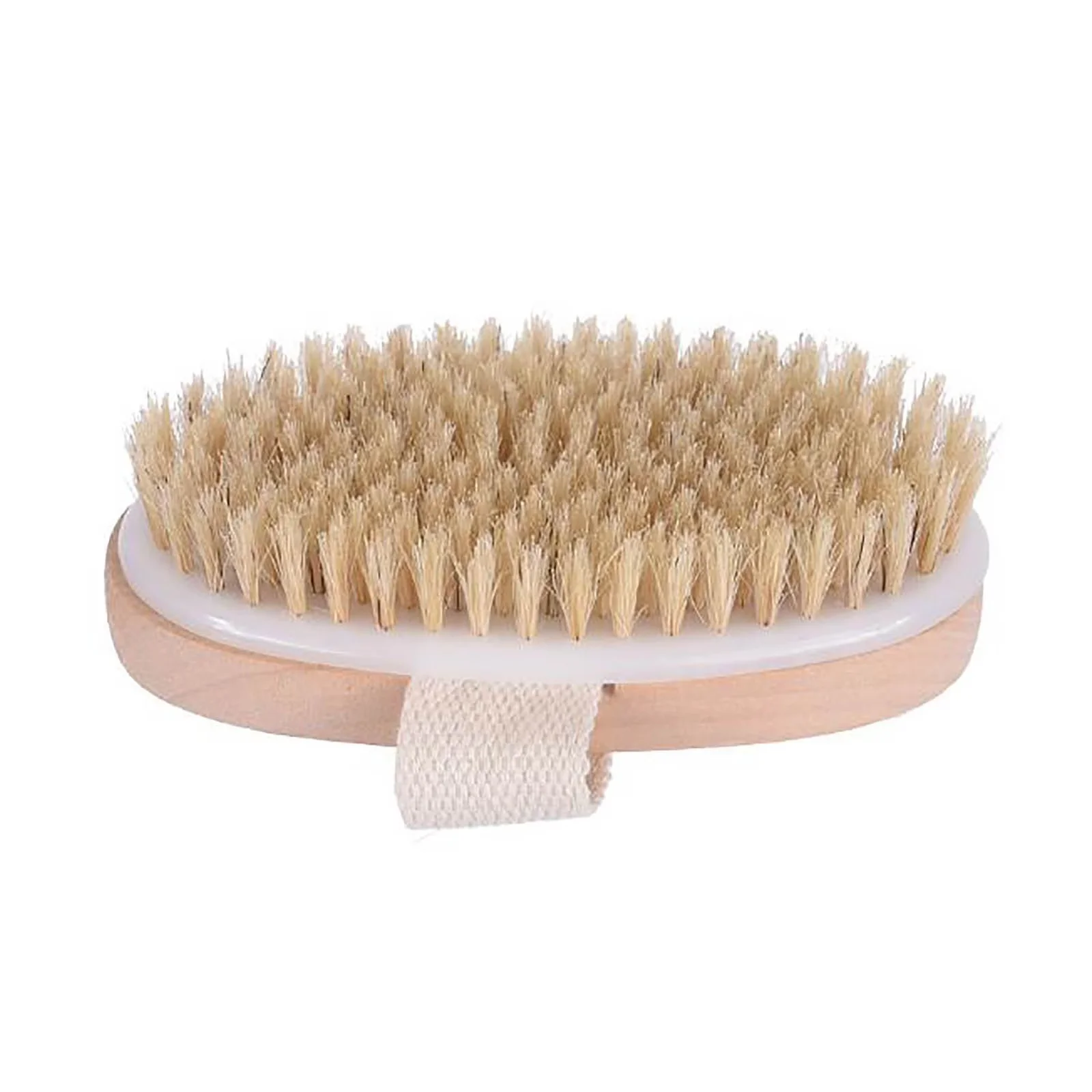 

Dry Brushing Body Brush,Natural Bristle Dry Brush,Exfoliating Body Brush for Lymphatic Drainage,Cellulite Brush for Body