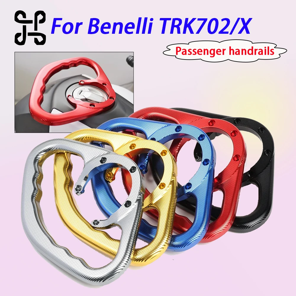 

For Benelli TRK702 TRK702X TRK 702 Passenger Handgrips Handle Armrest Grab Bar Aluminum Alloy Non-Slip Comfort Rear Seat Support
