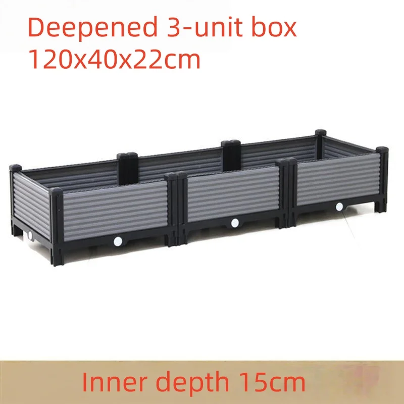 Extra Large Vegetable Planting Box Garden And Balcony Flower Grow Pot Home Courty Praticalard Planting Equipment Vegetables Pots image 4