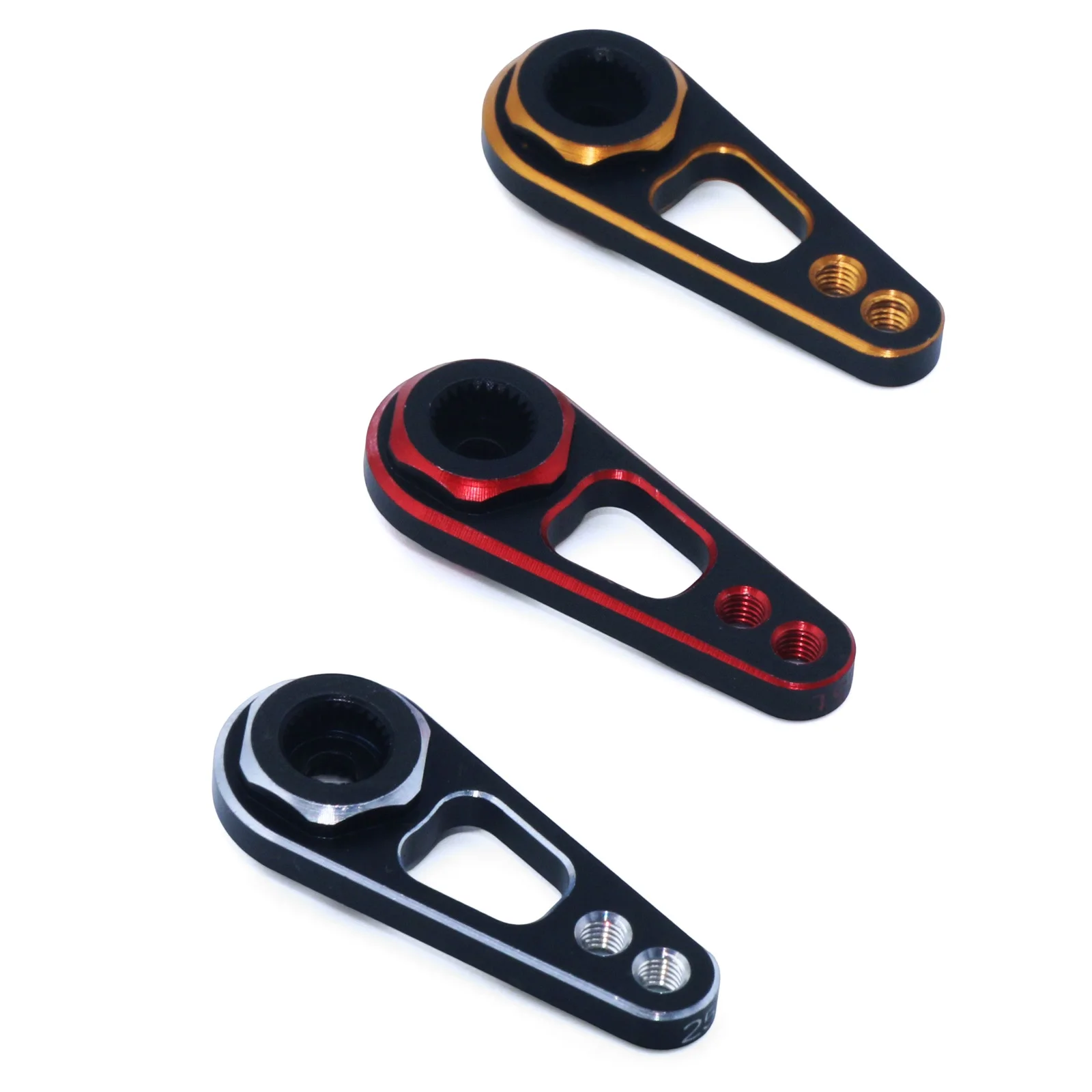 

Цельный многофункциональный сервопривод с двумя отверстиями, рулевой сервопривод, совместимый с Recat Axial Scx10 90046 Traxxas Trx-4 1/10 Rc Crawler Rock Crawler