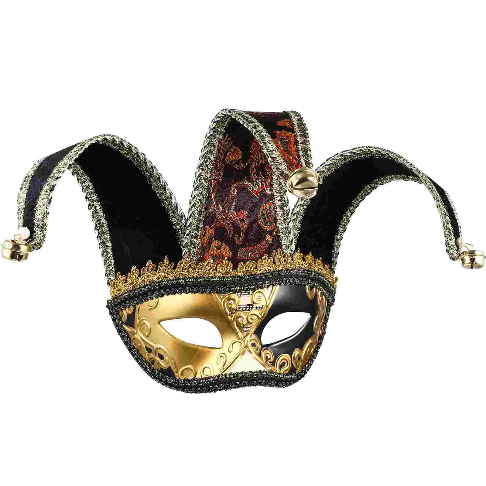 Carnaval media máscara decoración veneciana Cosplay Halloween negro fiesta máscaras amantes el