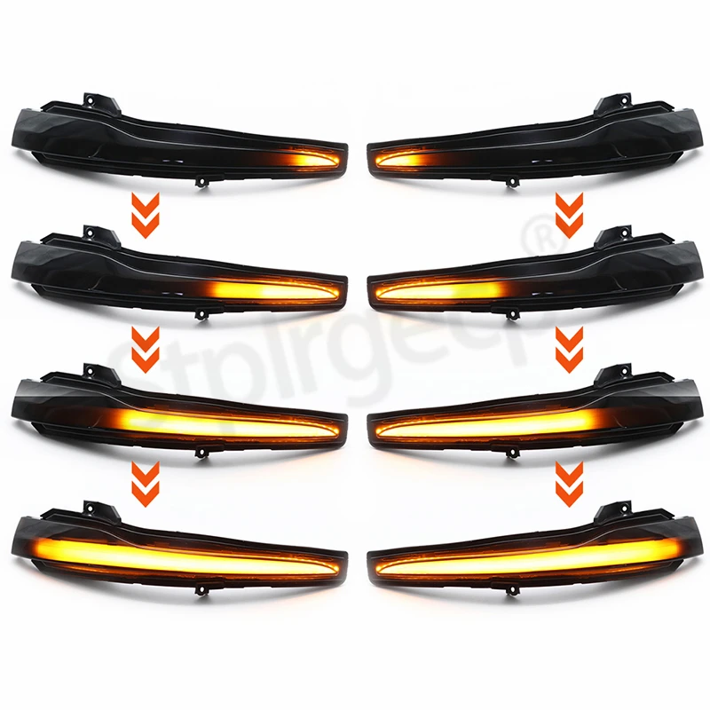 Superb Side-Wing LED Dynamic Turn Signal Blinker For Mercedes Benz C Class W205 E W213 S W222 W217 V W447 Mirror Flasher Light