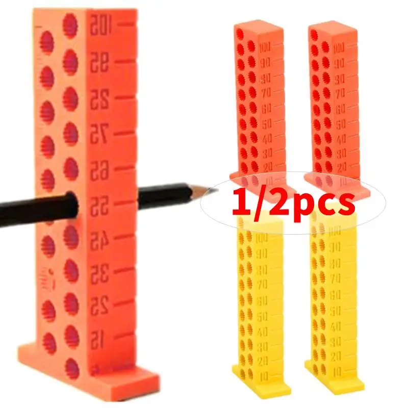 1/2pcs Height Marking Gauge (5-105mm) Multi-Function Line Drawing Locator, Height Marker, Woodworking DIY Dedicated Marking Tool