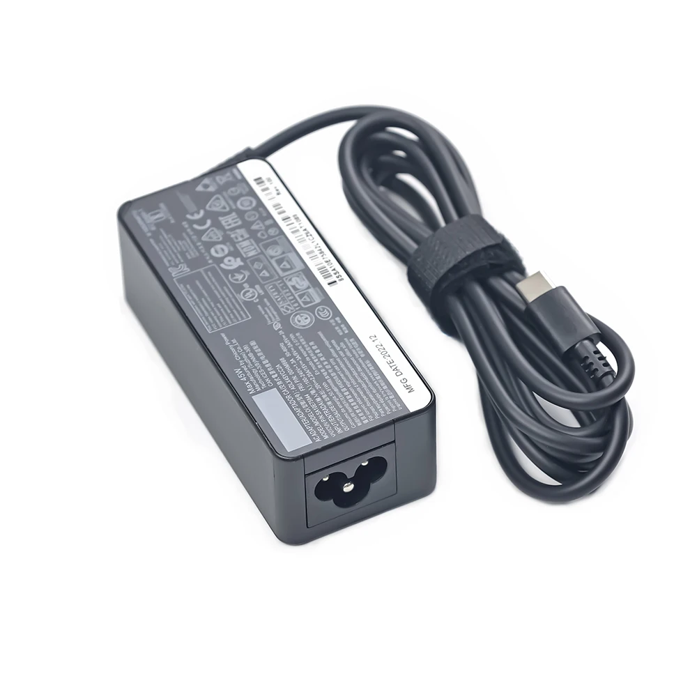 20V 2.25A 45W Type USB C Laptop AC Adapter Power Supply ​Charger For Lenovo C330 S330 C340 S340 100E T480 T480S T580 T580S E480