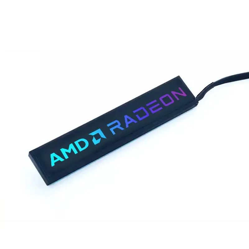 Graphics Card Side Panal RGB, NVIDIA RTX / AMD Radeon Series Light Backplate For VGA GPU Lighting Decoration, 5V ARGB AURA - Image 3