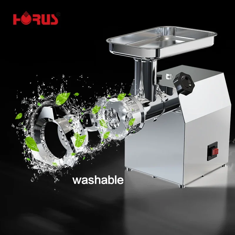 

HR-32 Electric Stainless Steel Meat Grinder 1800W Commercial Kitchen Use High efficiency Meat Mincer